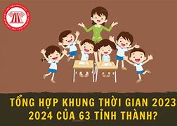 Lịch Học Năm 2023 Của 63 Tỉnh Thành